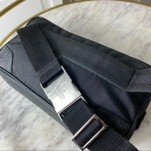 ✨Vintage Gucci GG Supreme Belt Bag Fanny Pack Bumbag Beige Coated Canvas Italy✨ - Picture 6 of 16